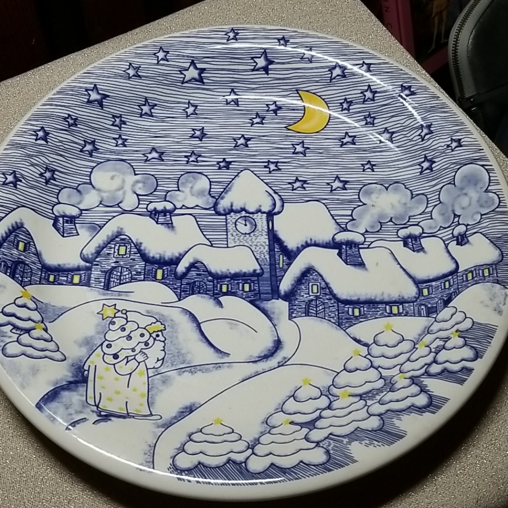 Christmas Plate Made in Ecuador